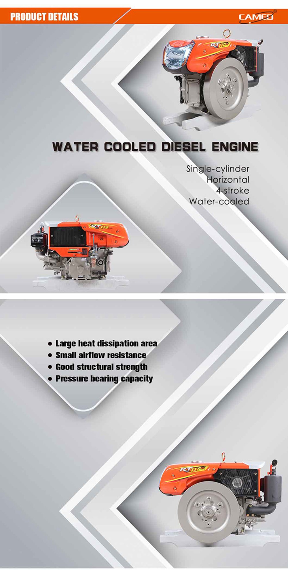 Good Quality RT140 Diesel Engine Good Quality RT140 Diesel Engine