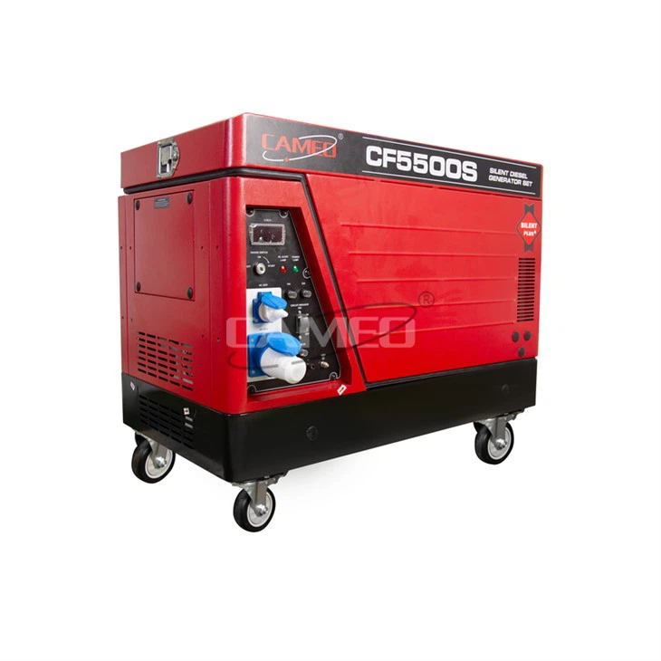 5kw 5.5 6Kva Silent Diesel Generator CF5500