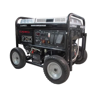 3 in 1 Engine Driven Stick Welder & Generator & Air Compression